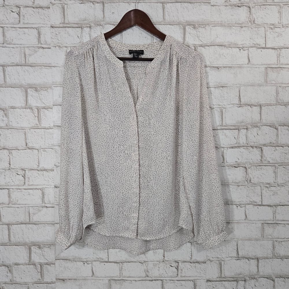 Adrienne Vittadini Long Sleeve Blouse